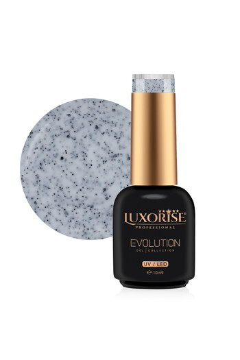 LUXORISE Oja semipermanentă Evolution, Candy Girl - Black Cookies 10ml