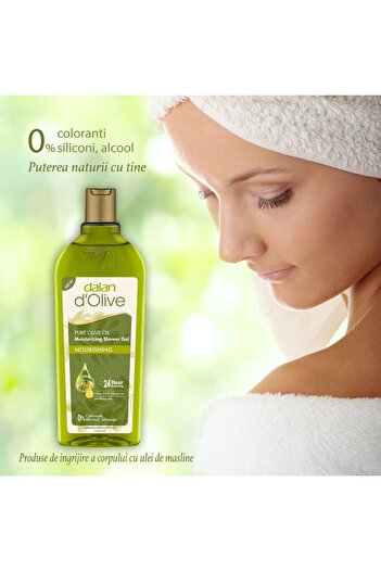 Dalan D'olive Moisturizing Shower Gel With Pure Olive Oil, 400ml