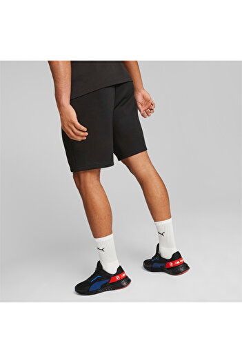 Puma Mens Bmw M Motorsport Sweat Shorts - Black