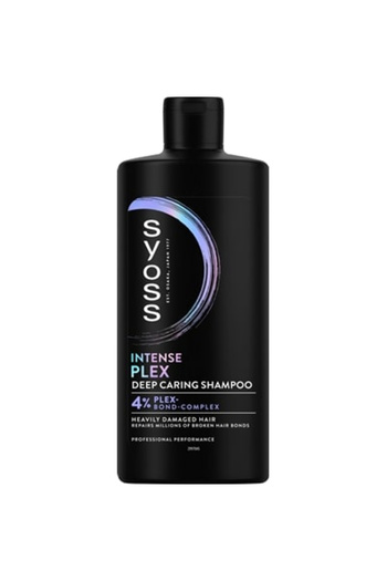 Syoss Intense Plex Bonding Shampoo, Professional Performance For Severely Damaged Hair, 440 ml