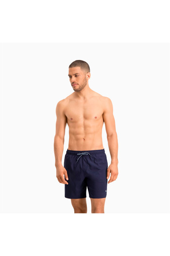 Puma Mens Swim Mid-Length Swimming Shorts - Blue