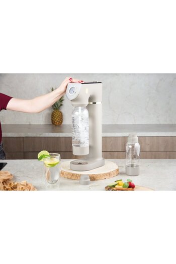 Berlinger Haus Soda Maker | Sparkling Water Maker | 2 Bottles | Sahara Collection | Standard Co2 Cylinders