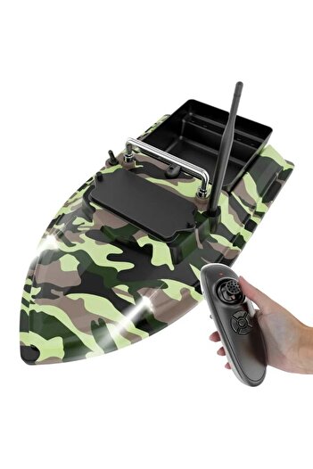 iUni Člun Nadit a Momit U05, 500 m, 2 kg, 5200 mAh, 10 km/h, dálkové ovládání 2,4 GHz, armádní
