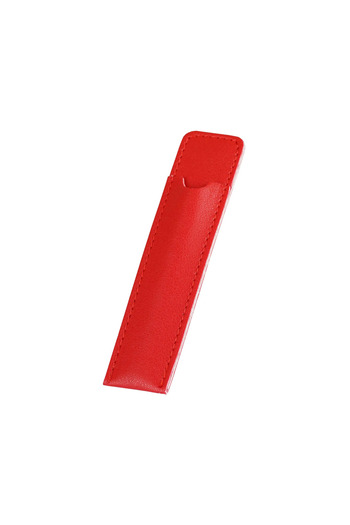 PULKO Notebook One Pen Pencil Case, (13 X 2.5cm) Red