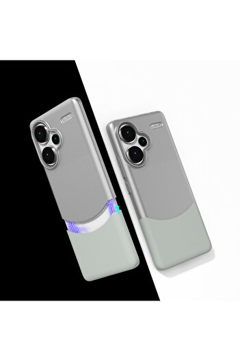 ZM STORE Xiaomi Redmi Note 13 Pro Plus 5g Compatible Case Matte Textured Magnetic Stylish Double Cover