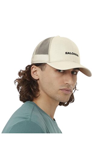Salomon Cap Trucker U Men's Beige Hat Men's Hat Lc2524800