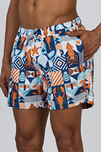İLKCET MODA Regular Male 1St Quality Swim Shorts