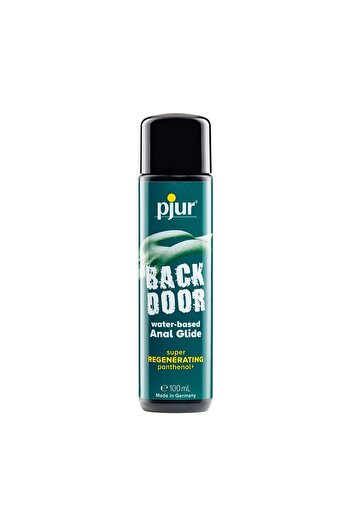 Pjur Water-based anal lubricant, with Panthenol, hydration and comfort, Pjur Back Door Regenerating, 100ml