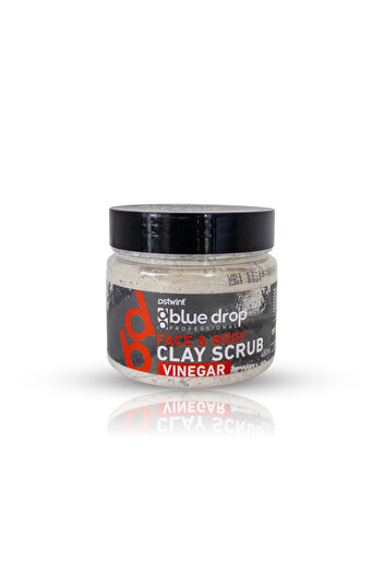 BLUE DROP Clay Scrub for Face and Body with Vinegar - 480ml