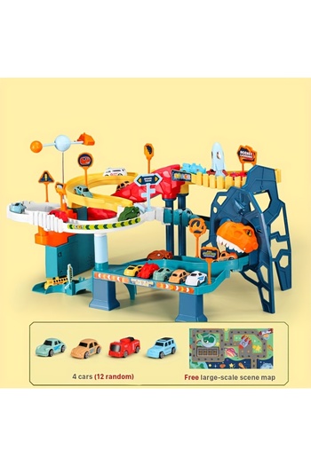 Choice 4Cars Dinosaur Space Space Shuttle Theme Car Track For Children Diecasts Holiday Gifts Birthday Hot