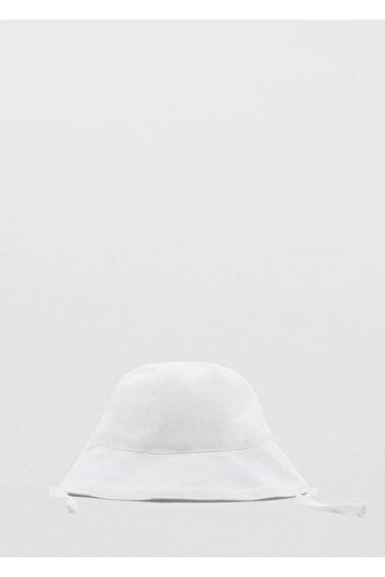 MANGO Baby Beret White