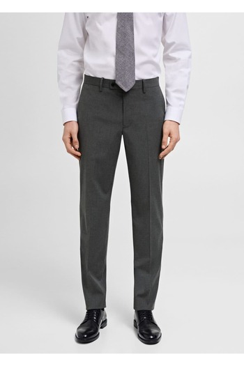 MANGO Man Slim Fit Fabric Trousers