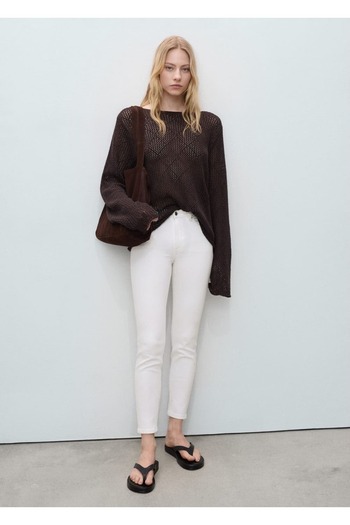 MANGO Woman Mid-Rise Skinny Jeans