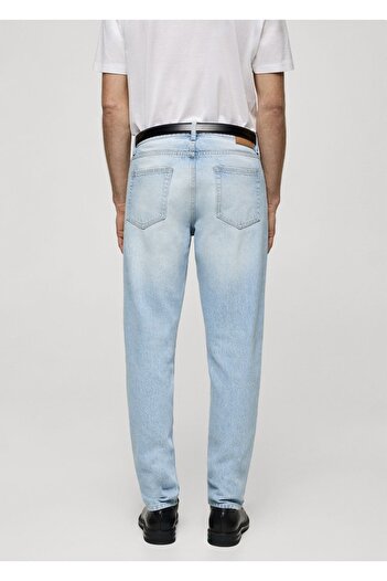 MANGO Man Regular kesim Bob jean pantolon