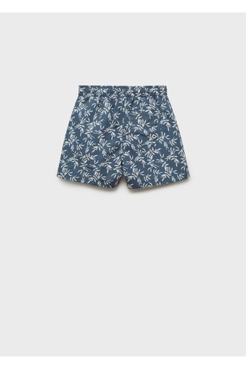 MANGO Kids Gemusterter Shorts-Badeanzug