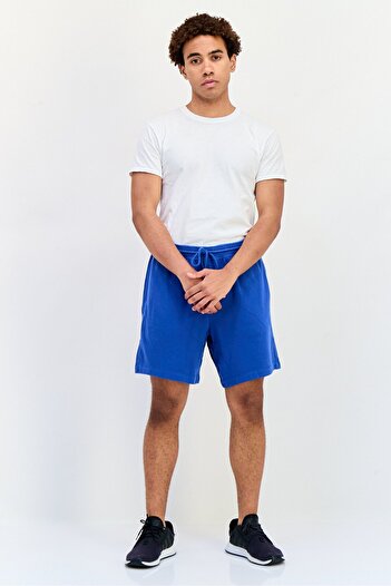 GAP Men Solid Basic Shorts, Blue