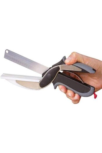 Generic 2 IN 1 Smart Board Vegetable Kitchen Knife Cutting Bread Cheese Food Meat Cutter MultiFunction Frui