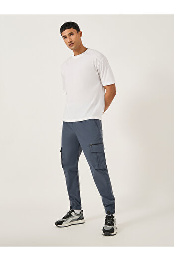 Fort Collins By Styli Mid Rise Regular Fit Joggers with Drawstring