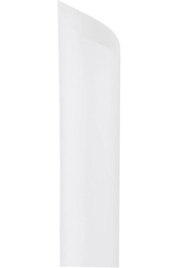 Hotpack Straw Milky White 12mm, 100 Pieces