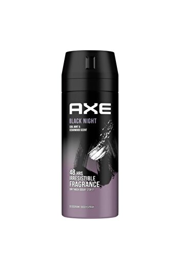 Axe Black Night 48H Fresh Deodorant Body Spray for Men – 150ml Long-Lasting Freshness