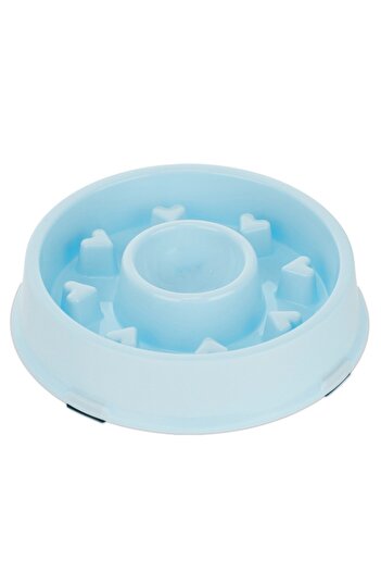 PUFO Healthy Diet slow feeding bowl for dogs, 20 cm, blue