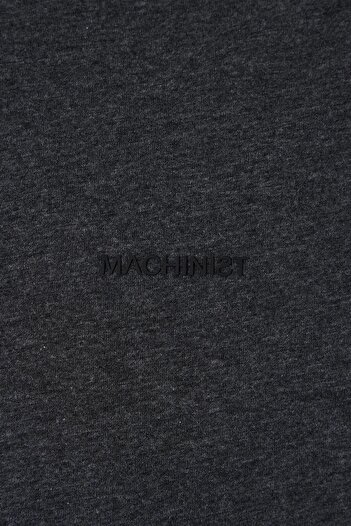 Machinist Men's Basic Relaxed Thin Cotton Dark Anthracite T-Shirt