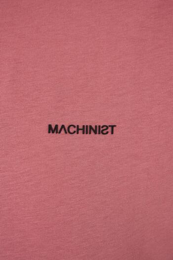 Machinist Men's Basic Relaxed Thin Cotton Coral T-Shirt