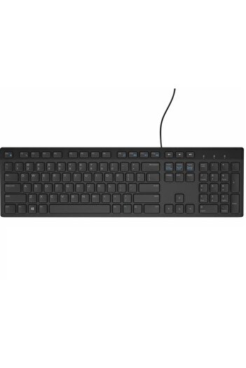 Dell Kb216 (F) Kablolu Klavye Siyah (580-ADGO)