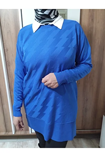 ASEZ BUTİK Λεπτή πλεκτή μπλούζα Hijab