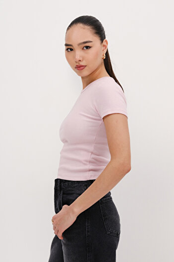 Addax Crew Neck Basic T-shirt P13343-U6