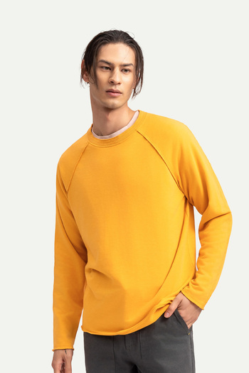 KAFT Unisex Basic Φούτερ διπλής όψης - Lyuga - Sulphur