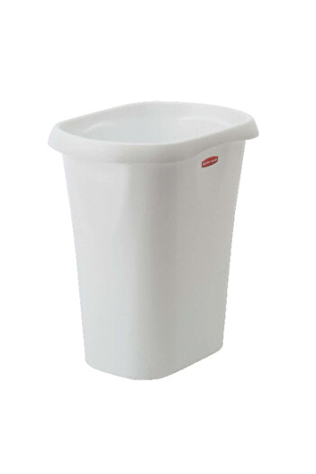 RUBBERMAID Polypropylene Open Top Wastebasket 12 Quart