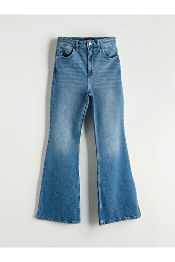 LC Waikiki Lcw Jeans Indigo Mars Flare Women's Jean Pants