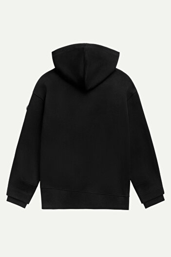 KAFT Unisex Zippered Oversize Hoodie Sweatshirt - Zipoc - Tar