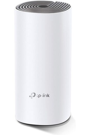 TP-LINK وحدة واي فاي شبكية للمنزل بالكامل من ديكو E4، وحدة إضافية واحدة، متوافقة مع أمازون أليكسا، لون أبيض