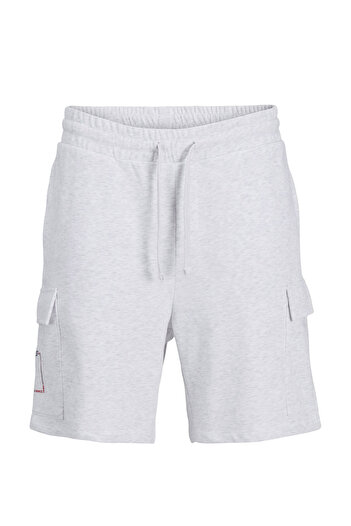 Jack & Jones Jpstkane Script Sweat Gray Men's Shorts