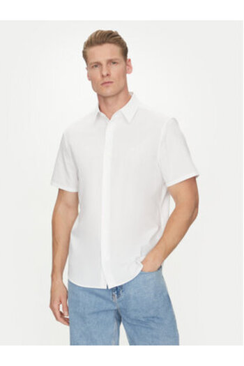 Calvin Klein Mens Shirt LV04LB125G White