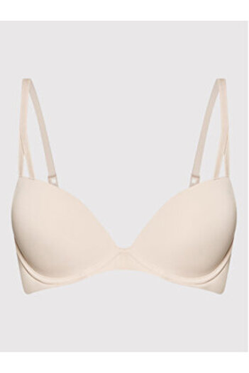 Calvin Klein Sutien push-up pentru femei 000QF6016E Ecru