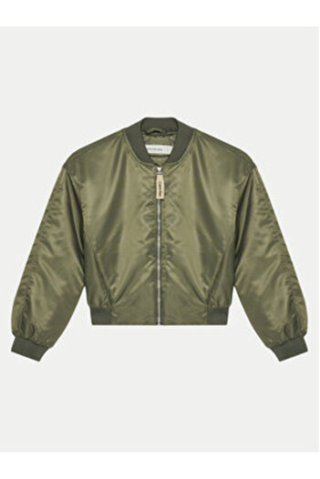 Calvin Klein Jeans Μπουφάν Bomber για Κορίτσια IG0IG02679 Πράσινο