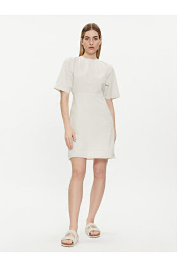 Calvin Klein Jeans Women's Summer dress J20J223425 Beige