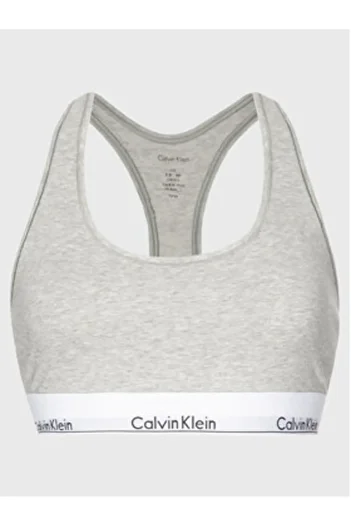 Calvin Klein underwear Women's Bra top 0000F3785E Gray