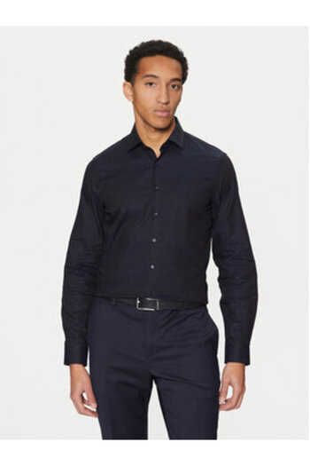Calvin Klein Cămașă bărbătească K10K113840 Bleumarin