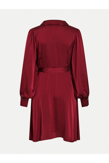 VILA vila Women's Cocktail Dress 14084510 Burgundy