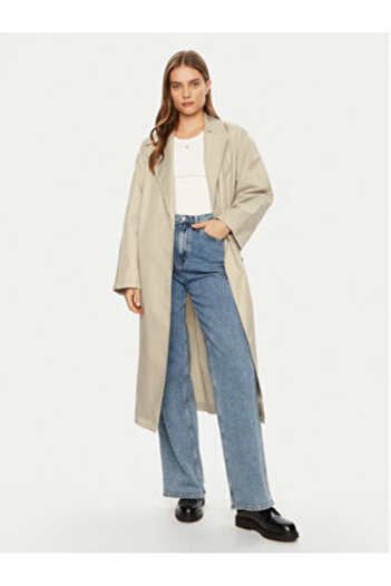 Calvin Klein Trench pentru femei 00040WL546 Bej