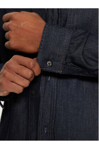 Calvin Klein Jeans Ανδρικό τζιν πουκάμισο J30J326584 Μπλε σκούρο