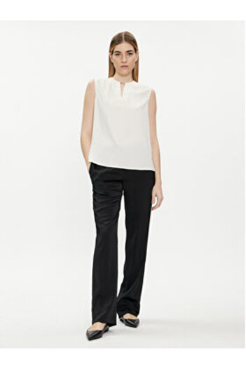 Calvin Klein Women's Blouse K20K207063 Ecru