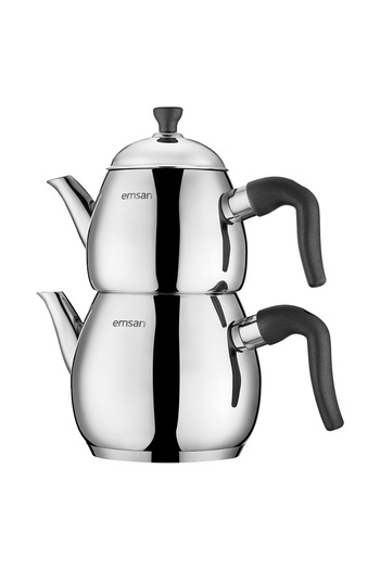 Emsan Duru Mini Teapot Set Black 0.75 - 1.5 Lt