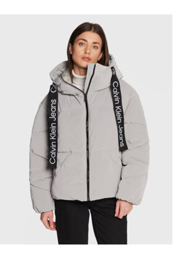 Calvin Klein Jeans Women's Winter jacket J20J220017 Gray