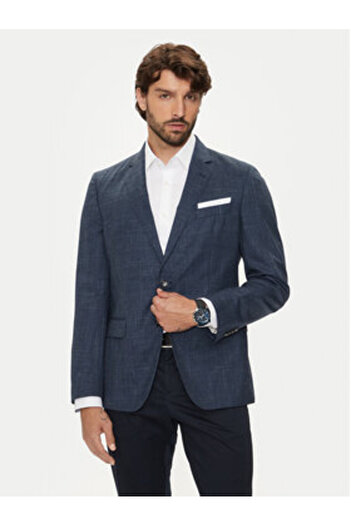 BOSS Men's Jacket 50521645 Blue