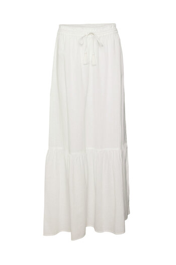Vero Moda Women's Maxi Skirt 10311167 White